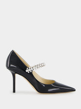 Jimmy Choo Black Patent Leather Bing Pumps