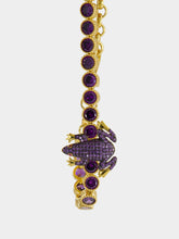 Begüm Khan Purple Frog Tennis Bracelet