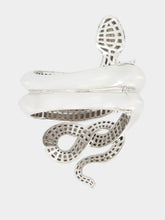 Begüm Khan Platinum-Plated Snake Bracelet