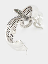 Begüm Khan Platinum-Plated Snake Bracelet