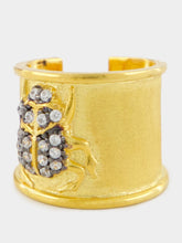 Begüm Khan Gold Scarab Left Earcuff