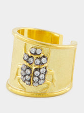 Begüm Khan Gold Scarab Right Earcuff