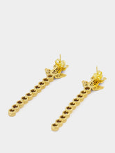 Begüm Khan Purple Frog Tennis Earrings