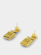 Begüm Khan Frog Wales Earrings with Green Zirconia