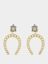 Begüm Khan Crystal Serdarino Royal Earrings