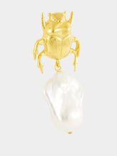 Begüm Khan Gold Plated Bug Baroque Earrings