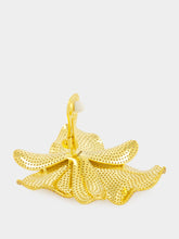 Begüm Khan Gold-Plated Singapore Orchids Earrings in Pink