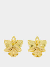 Begüm Khan Gold-Plated Singapore Orchids Earrings