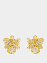 Begüm Khan Crystal Wild Orchid Earrings