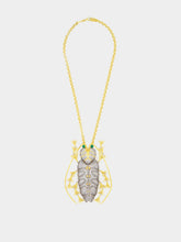 Begüm Khan Gold-Plated Oversized Beetle Necklace