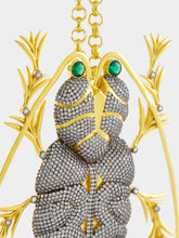 Begüm Khan Gold-Plated Oversized Beetle Necklace