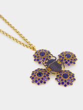 Begüm Khan Navy Pharaoh Cross Necklace