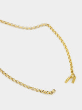 Begüm Khan Navy Pharaoh Cross Necklace