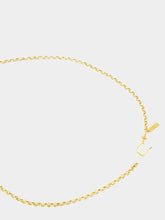 Begüm Khan Black and Gold Snake Pendant Necklace