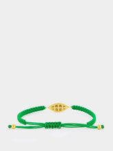 Begüm Khan Navy Blue Evil Eye Gold-Plated Bracelet
