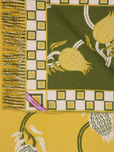 La DoubleJ Melograno Saffron Wool and Cashmere Blanket