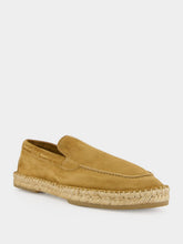Aurélien Beige Beachside Suede Espadrille Loafers