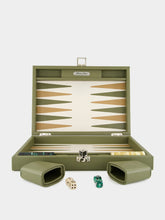 Hector Saxe Paris Backgammon Baptiste Medium Leather Amande