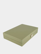 Hector Saxe Paris Backgammon Baptiste Medium Leather Amande