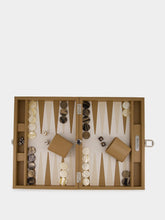Hector Saxe Paris Cognac Medium Baptiste Backgammon Set