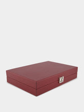 Hector Saxe Paris Cremisi Medium Baptiste Backgammon Set