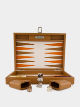 Hector Saxe Paris Gold Medium Baptiste Backgammon Set
