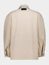 Givenchy Beige Coach Jacket in Cotton