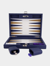 Hector Saxe Paris Bleu de France Medium Baptiste Backgammon Set