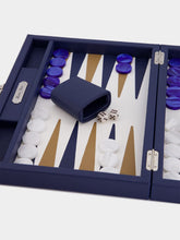 Hector Saxe Paris Bleu de France Medium Baptiste Backgammon Set