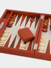 Hector Saxe Paris Brick Medium Baptiste Backgammon Set