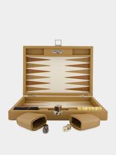 Hector Saxe Paris Cognac Medium Baptiste Backgammon Set
