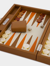 Hector Saxe Paris Gold Medium Baptiste Backgammon Set