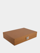 Hector Saxe Paris Gold Medium Baptiste Backgammon Set