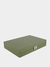 Hector Saxe Paris Khaki Clair Medium Baptiste Backgammon Set