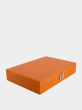 Hector Saxe Paris Orange Medium Baptiste Backgammon Set