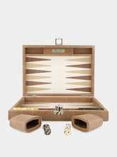 Hector Saxe Paris Vison Medium Alligator Backgammon Set