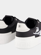 Balmain B-Court Calfskin Printed Logo Sneakers