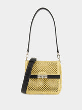 Dolce & Gabbana Marlene Woven Raffia Shoulder Bag