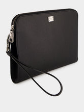 Dolce & Gabbana Black Leather Pouch