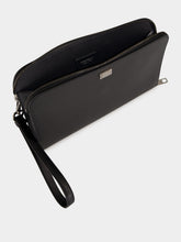 Dolce & Gabbana Black Leather Pouch