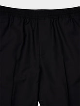 Black Wool and Mohair Joggers | PDP - Fashion Clinic