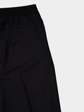 Black Wool and Mohair Joggers | PDP - Fashion Clinic