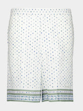 Givenchy Printed Cotton Seersucker Shorts