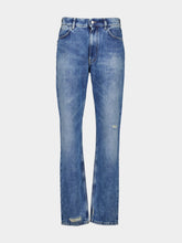 Givenchy Ocean Blue Slim Fit Jeans in Washed Denim
