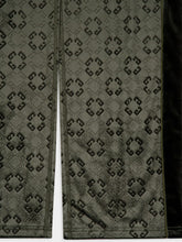 Givenchy Green Monogram Velvet Jogger Pants