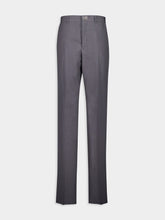 Givenchy Medium Grey Slim-Fit Wool Tailored Pants