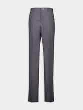 Givenchy Medium Grey Slim-Fit Wool Tailored Pants