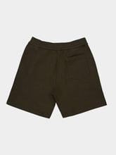 Givenchy Khaki Green Logo Cotton Shorts
