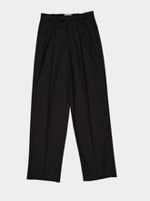 Givenchy Black Double Pleat Cotton Trousers