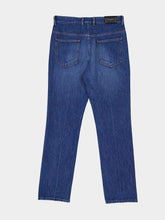 Givenchy Medium Blue Shadow Washed Straight Jeans
